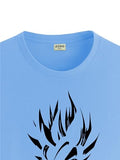 Adro Men'S Solid Regular Fit T-Shirt (Rn24-Gok-Sk_Sky Blue