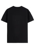 Adro Men'S Solid Regular Fit T-Shirt (Rn24-Inv-Bl_Black