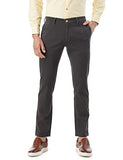 Fyltr Mens Straight Fit Stretch Cotton Khaki Trousers - Soft Handfeel,Feelin Grey,Feelin Grey,38