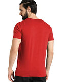 Adro Florida Paradise Life Mens Printed T-Shirt (Xl, Red)