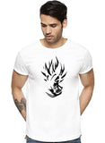 Adro Anime Printed Mens T-Shirts (Rnr-M-Gok-Wh_White_S)