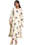 Anni Designer Women'S Rayon Viscose Printed Straight Kurta With Pant (Janya Begani-Vks01_M_Begani_Medium),Begani,M