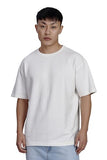 Fyltr Men'S Solid Fit Oversized T-Shirt (Fylss25Mts-303_Vanilla Bean,Vanilla BeanApparel,2XL