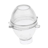 ATORSE 2xPlastic Egg Shape Candle Making Mold Mould for DIY Candle Making Craft S