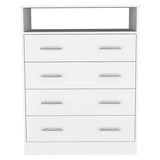 Peru L Four Drawer Dresser -Bedroom -White