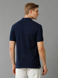 Adro Premium Cotton Polo For Men (Pn23-H-Pln-Nb_Navy_L)