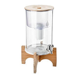 pH Recharge Glass Alkaline Water Filter Dispenser Countertop Water Filter System Alkaline Water Purifier Pitcher High pH P