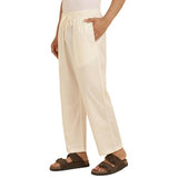 Fabindia Men'S Regular Fit Pants (1037557Natural_Grey