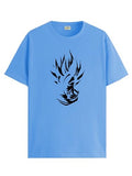 Adro Men'S Solid Regular Fit T-Shirt (Rn24-Gok-Sk_Sky Blue
