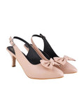 Shoetopia Girls B-433 Peach Heeled Sandal - 4 Uk (Girls-B-433-Peach),Peach,4,B0CQK4WHV3