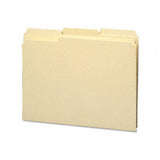 Smead 10347 TwoPly File Folders 1/3 Cut Top Tab Letter Manila 100/Box