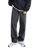 Kotty Men'S Solid Mid Rise Comfortable And Strechable Stylish Jeans(Black,30)