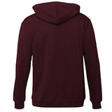 Adro Men'S Cotton Neck Hooded Sweatshirt (H20-Gl-Sta-Mr_Maroon_Xl)