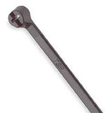 TyRap TY5253MX Cable Tie, 50lb 11.6 Length, Ultraviolet Resistant, Black Nylon with Stainless Steel Locking Device Distributor