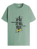 Adro Men'S Graphic Printed 100% Cotton T-Shirt - Regular Fit, Printed T-Shirts For Men (Rn24-Ftr-Pt_Pista_2Xl)