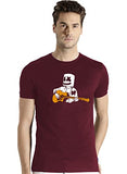 Adro Mens Graphic Printed T-Shirts (Rnr-M-Mmg-Mr_Maroon_M)