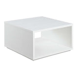 Convenience Concepts Northfield Admiral Square Coffee Table, White