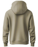 Adro Men'S Cotton Blend Neck Hooded Sweatshirt (H24-Ame-Be_Beige