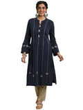 Libas Women'S Wool Regular Kurta (58142W_Grey