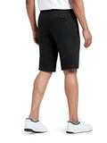 XYXX Athleisure Men's Cotton Shorts | Super Soft Knee Length Comfortable Everyday Wear | Relaxed Fit Solid Code Shorts with Zipper Pocket | Pack of 1 (Black X-Large),Black