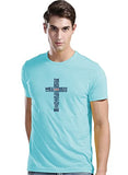 Adro Men'S God Printed Cotton T-Shirt (Rnr-M-God-Mi_Mint_M)