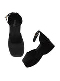 Shoetopia Stylish Black Chic Pumps For Girls-Eu37,Bronze,4,B0D5HGVG7B