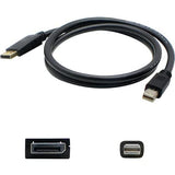 10Ft Mdp To Dp M/M Black Adapter Cbl