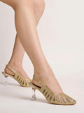Shoetopia Girls Bantu-455 Golden Heeled Sandal - 8 Uk (Girls-Bantu-455-Golden),Golden,8,B0CQK6KN3T