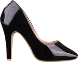 Shoetopia Womens/Girls Black Solid Stiletto Pumps,Black,5,B09NC1RH1J