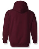 Adro Mens Printed Hoodies In Premium Cotton Fleece 340 Gsm (H23-M-Cre-Mr_Maroon_2Xl)