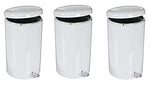 Witt 2270Wh Stainless Steel Step On Can Biohazard Waste Container With Galvanized Liner, 7Gal Capacity, 11 Diameter X 21 Hei