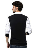 Eyebogler Men'S Solid Regular Fit T-Shirt (T16_Black Xxl)