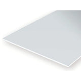 evergreen 9030 White Polystyrene Sheet 150 x 300 x 0.75 mm Pack of 2