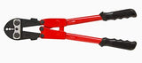 18IN Swaging Tool, Securing Ferrules and Stops on 1/16 in, 3/32 in, 1/8 in, and 3/16 in. Wire Rope and Cable, Crimper