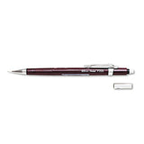 Pentel Sharp Automatic Pencil, 0.50mm, Burgundy Barrel