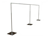 Backdrop Stand Kit Adjustable Heavy Duty Portable 10FT X 20FT Pipe and Drape Quick Set Up for Wedding&Party&Event&Photography&Sh