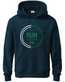 Adro Men'S Cotton Neck Hooded Sweatshirt (H24-Fast-Sb_Teal,TealApparel,2XL