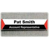 Advantus Panel Wall Sign Holder - 6 / Box - 9 Width X 2 Height - Rectangular Shape - Top Loading, Side-Loading - Acrylic - C