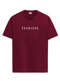 Adro Men'S Solid Regular Fit T-Shirt (Rn24-Frl-Mr_Maroon,MaroonApparel,M