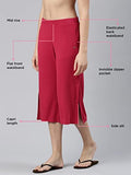 Enamor Women'S Relaxed Casual Pants (E064_Strawberry_L)