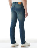 INKD Men's Regular Jeans (INKAW23MJN-020_Indigo-Tropical Lagoon,Indigo - Tropical La