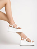 Shoetopia Women'S Slip-On Sandal (7 Uk),White,7,B0CMXTPJW2