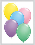 Qualatex 5 Assorted Pastels Latex Balloons (100ct)