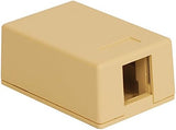 SURFACE MOUNT BOX, 1PORT, 25PK, IV