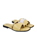 Shoetopia Solid Square Toe Casual Yellow Flats For Women & Girls /Eu39,Yellow,6,B0F7LWCQHR