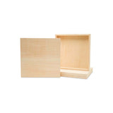 Square Wood Canvas 10 x 10 x 1-1/2 inch, Unfinished Wood Frames, Blank Wooden Signs for Crafts & Home Decor, by Woodpeckers