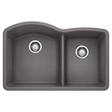 Blanco Diamond 1.75 Bowl Silgranit Umi) - Cinder