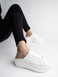 Shoetopia Women'S Slip-On Sneakers | Light Weight & Comfortable With Cushioned Footbed | Stylish Shoe Sneakers For Women White-Eu39,White,6,B0BT1ZHRN8