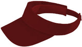 Missby Unisex Sports Sun Shade Adjustable Visor Cap (Maroon)