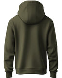 Adro Men'S Cotton Blend Neck Hooded Sweatshirt (H24-Ame-Ol-2Xl_Olive)